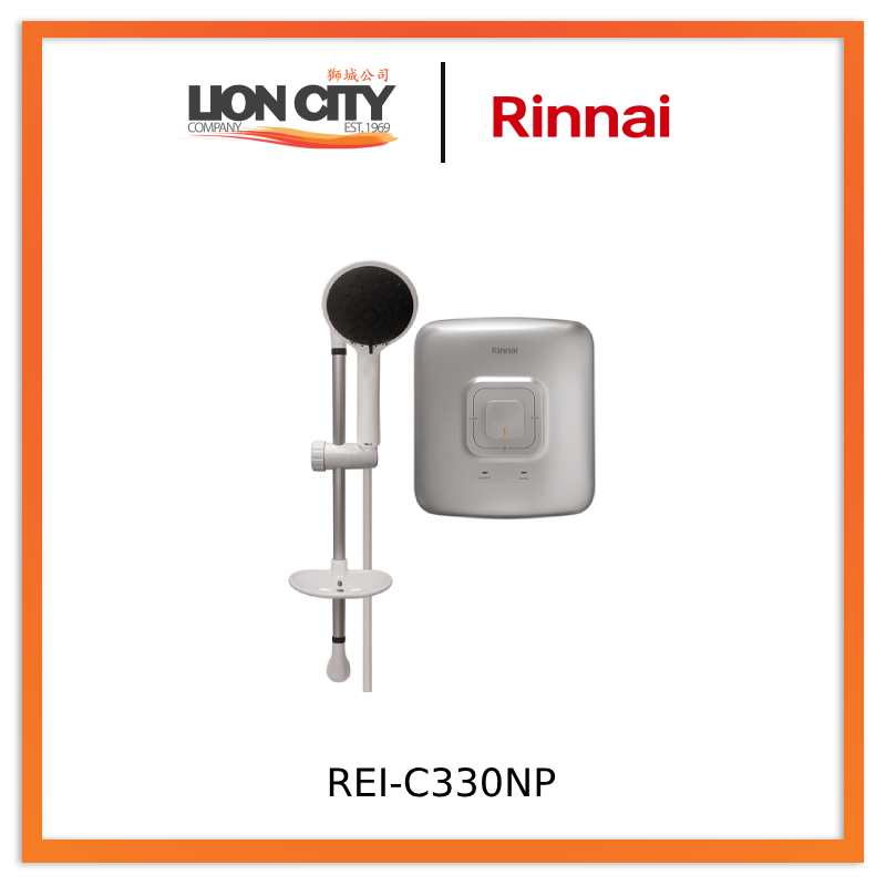 Rinnai REI-C330NP-WH/SL/BL Instant Water Heater