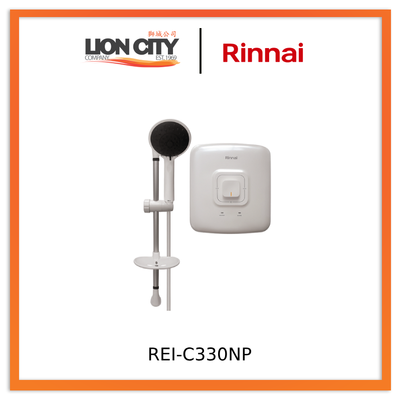 Rinnai REI-C330NP-WH/SL/BL Instant Water Heater