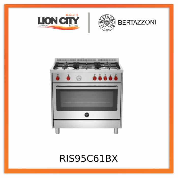 La Germania RIS95C61BX 90 5-burners electric oven