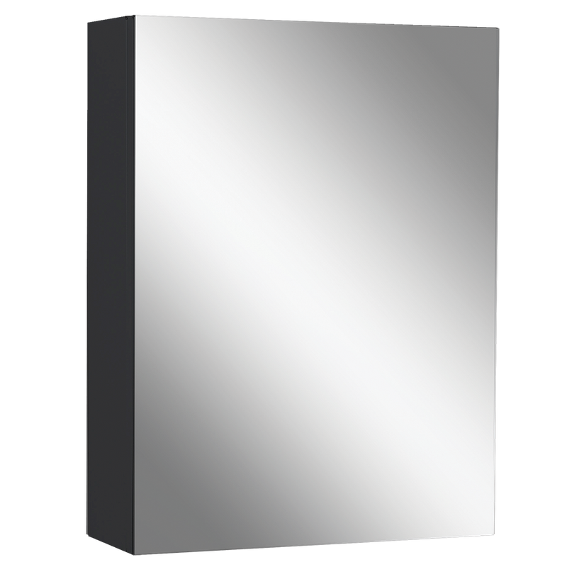 Rubine RMC-1640D10 BK Stainless Steel Mirror Cabinet