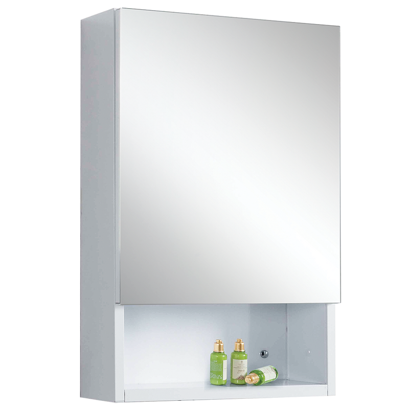 Rubine RMC-1440D1S1 Stainless Steel Mirror Cabinet