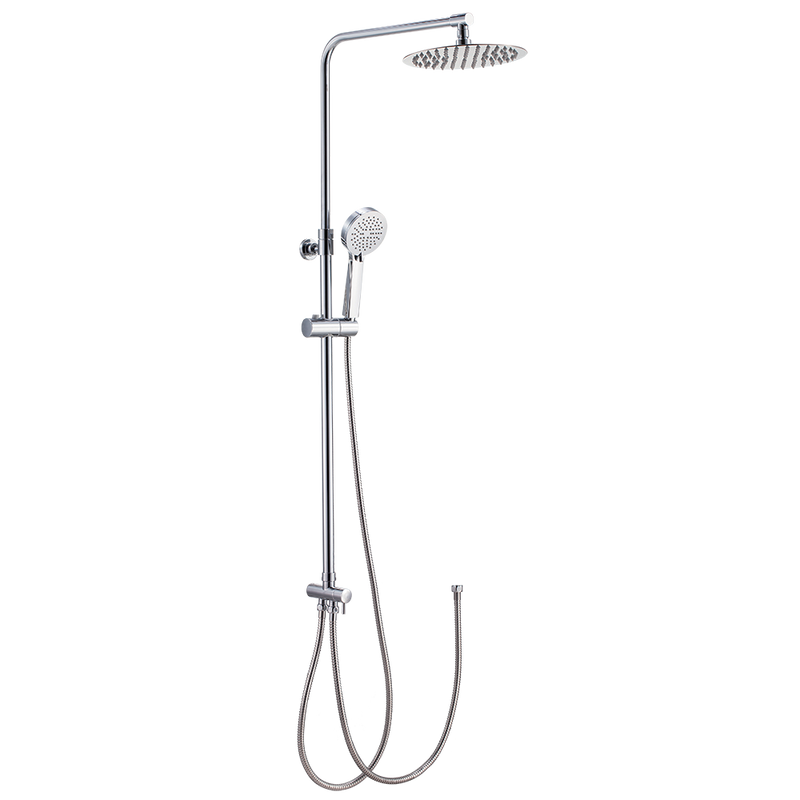 Rubine RSR-INOX-R8100-CH Rainshower Column Chrome
