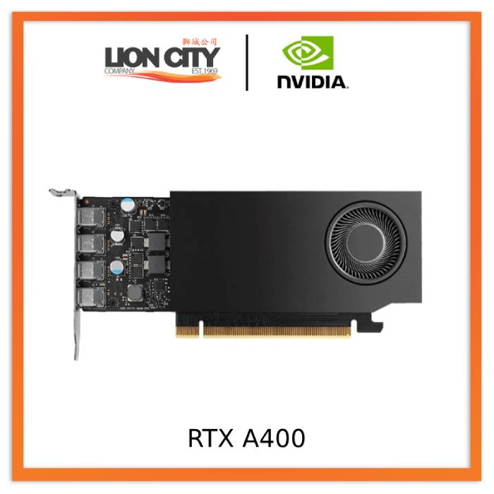 NVIDIA RTX A400 4GB (Ampere) 900-5G172-2560-000