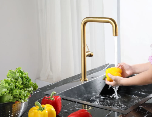 Rubine Inox Sink Mixer Cold Tap Inox 7744 GD