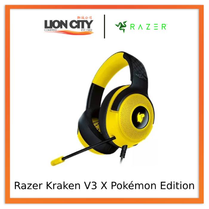 Razer Kraken V3 X Pokémon Edition Headset