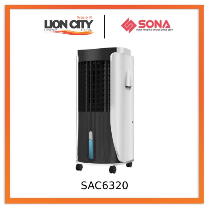Sona SAC6320 Air Cooler 20L