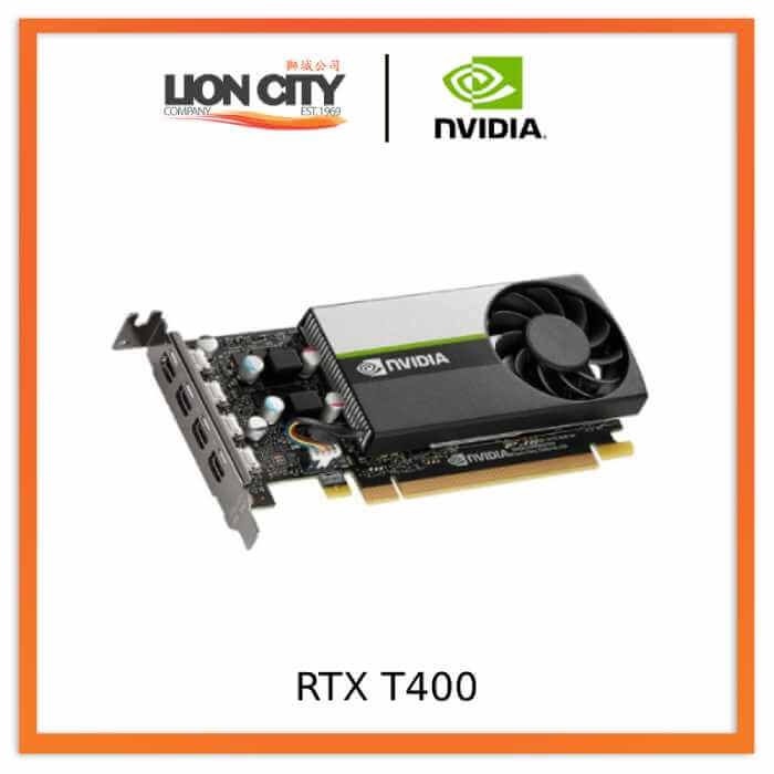Nvidia RTX T400 4GB GDDR6 RAM 64-Bit Graphics Card