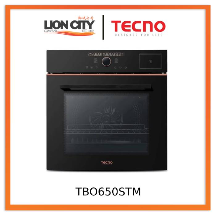 Tecno TBO650STM 70L Built-in Combi Steam Oven
