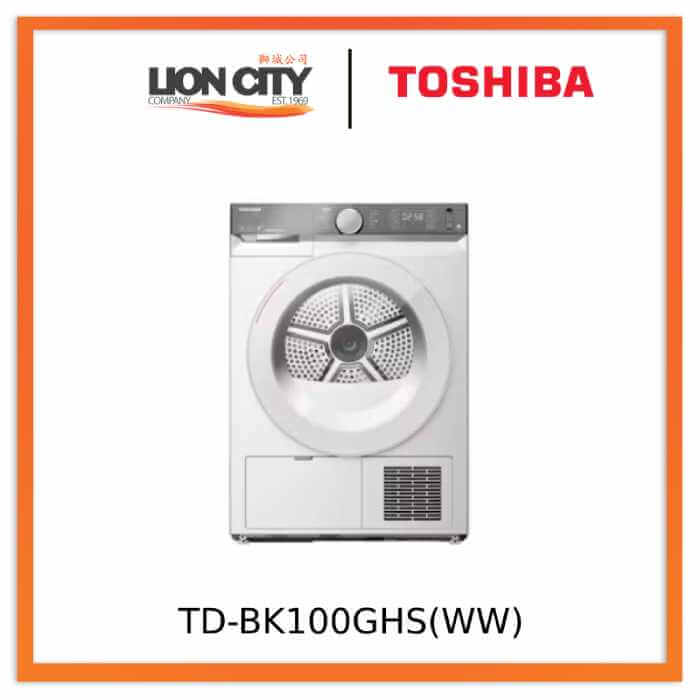 Toshiba TD-BK100GHS(BK)/TD-BK100GHS(WW) 9Kg Heat Pump Dryer
