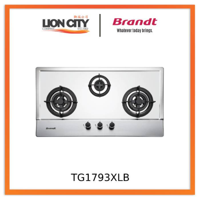 Brandt TG1793XLB Gas Hob-3 Burner