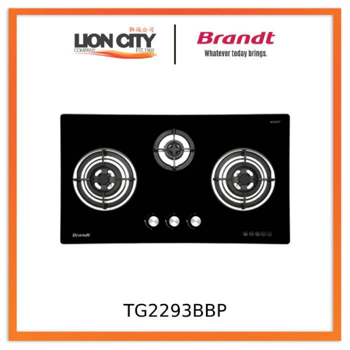 Brandt TG2293BBP 3 Burner Gas Hob