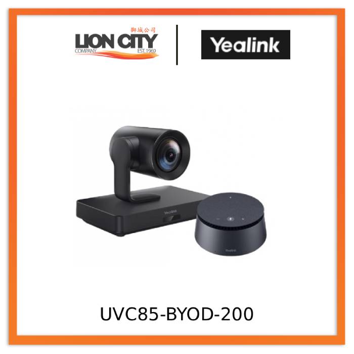 Yealink UVC85-BYOD Meeting Kits Video Conferencing Camera for Medium and Large Rooms "Contact for Price"