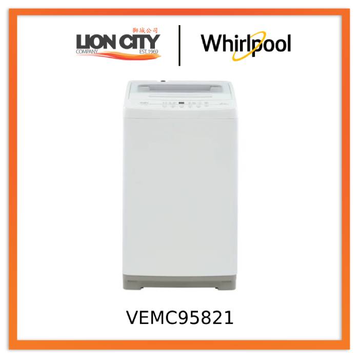 Whirlpool VEMC95821 9.5kg Top Load Washer - Lion City Company