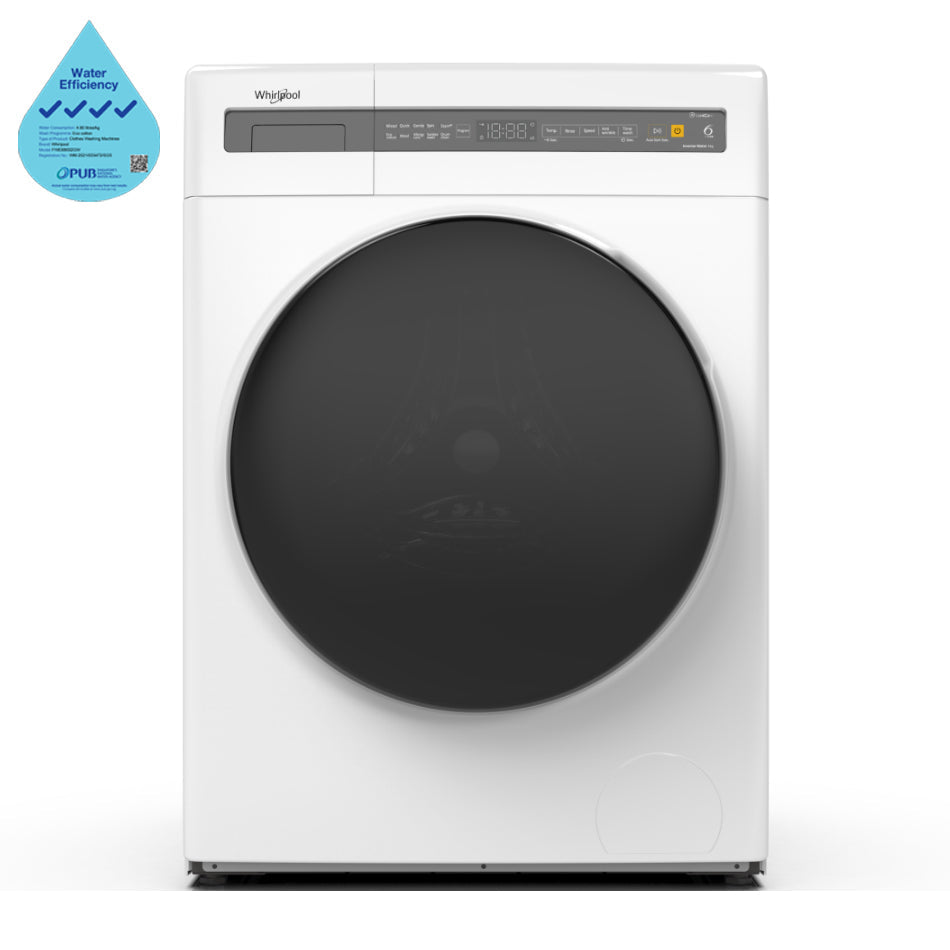Whirlpool 8kg Front Load Washer FWEB8002GW