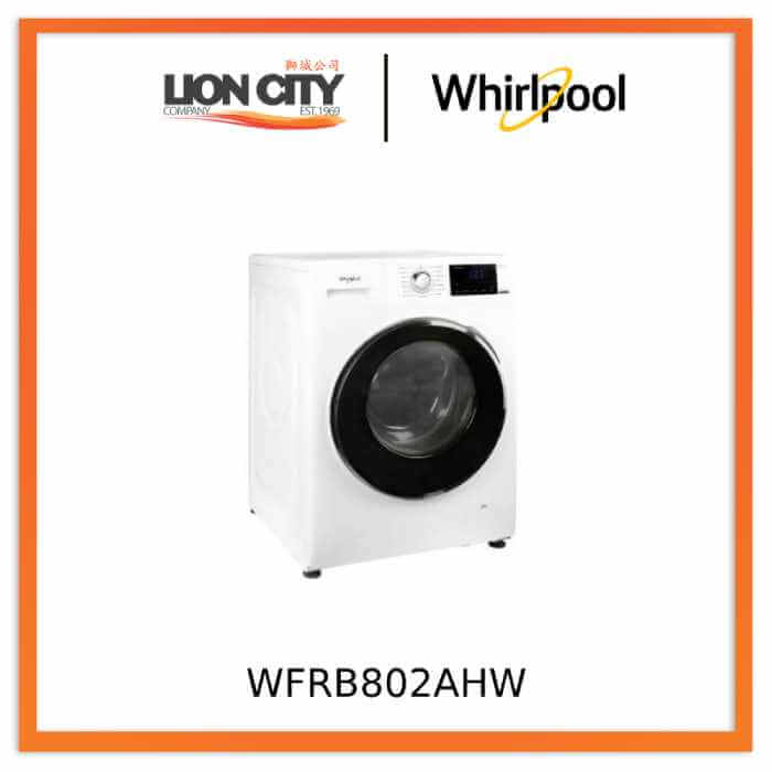 Whirlpool WFRB802AHW Front Load Washer (8KG)
