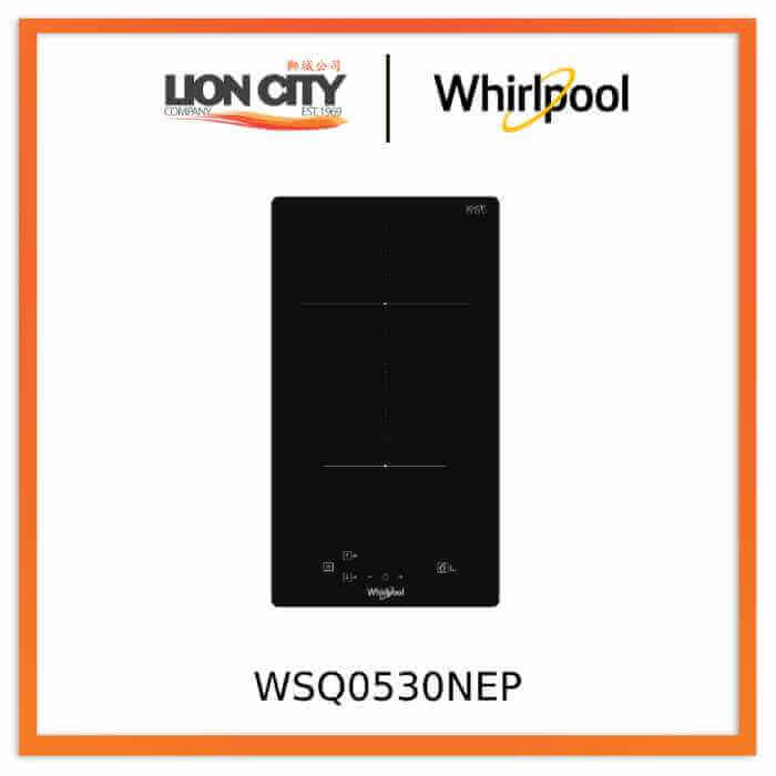 Whirlpool WSQ0530NEP 30cm i100 Domino 2Z Built-in Induction Hob - Lion City Company