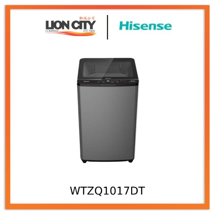 Hisense WTZQ1017DT Top Load Washer
