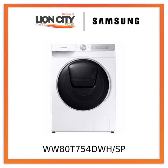 Samsung WW80T754DWH/SP QuickDrive™ 8Kg Front Load Washer