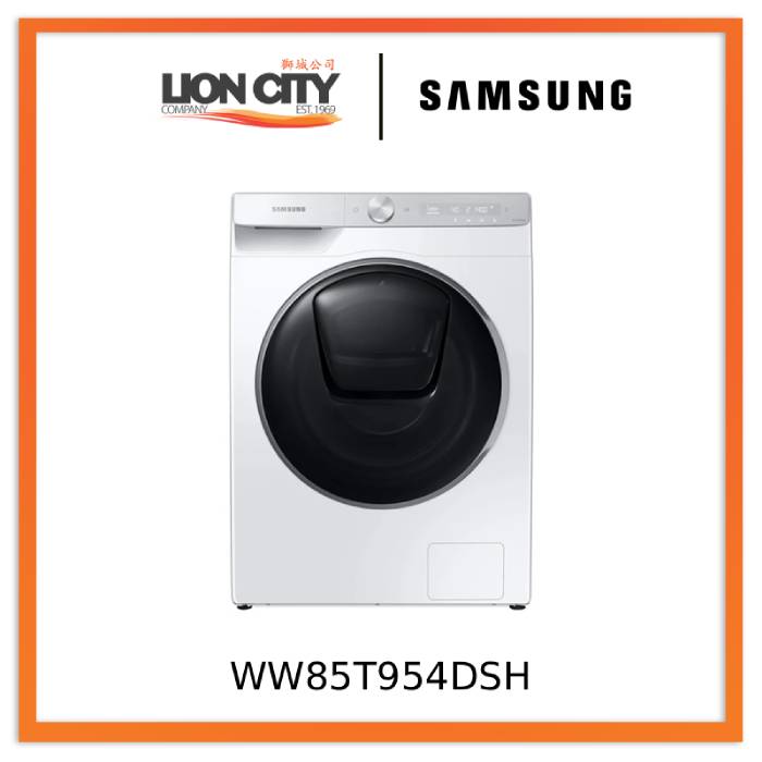 Samsung WW85T954DSH/SP QuickDriveTM 8.5Kg Front Load Washer