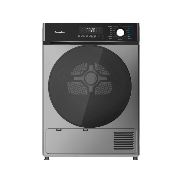 EuropAce EDY8900EGM/EDY8900EWH 9KG Heat Pump Dryer 5 Ticks Energy Saving Efficiency