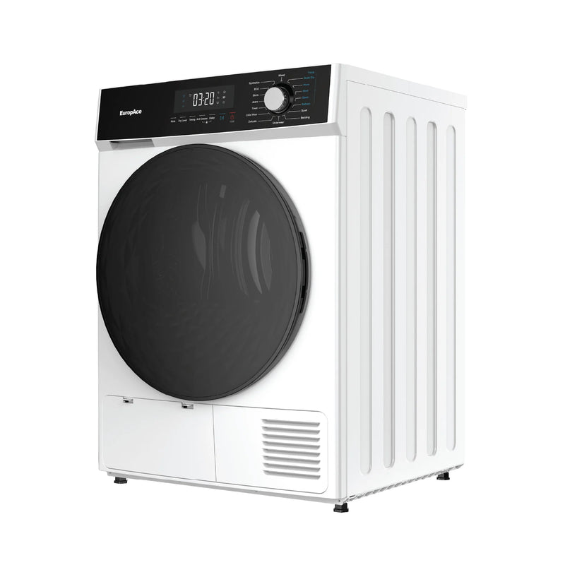 EuropAce EDY8900EGM/EDY8900EWH 9KG Heat Pump Dryer 5 Ticks Energy Saving Efficiency