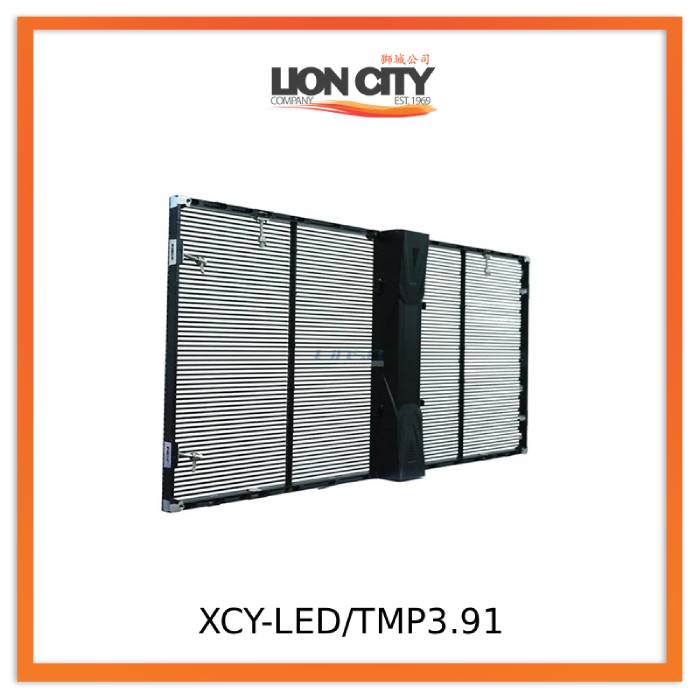 XCY-LED/TMP3.91 Transparent  LED Film Screen for Window Displays – High Brightness