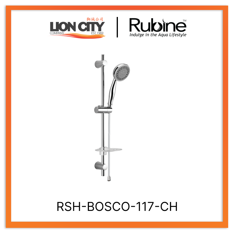 Rubine 5F Handshower RSH-BOSCO-117-CH