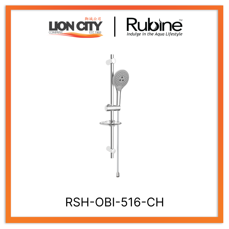 Rubine 3F Handshower RSH-OBI-516-CH