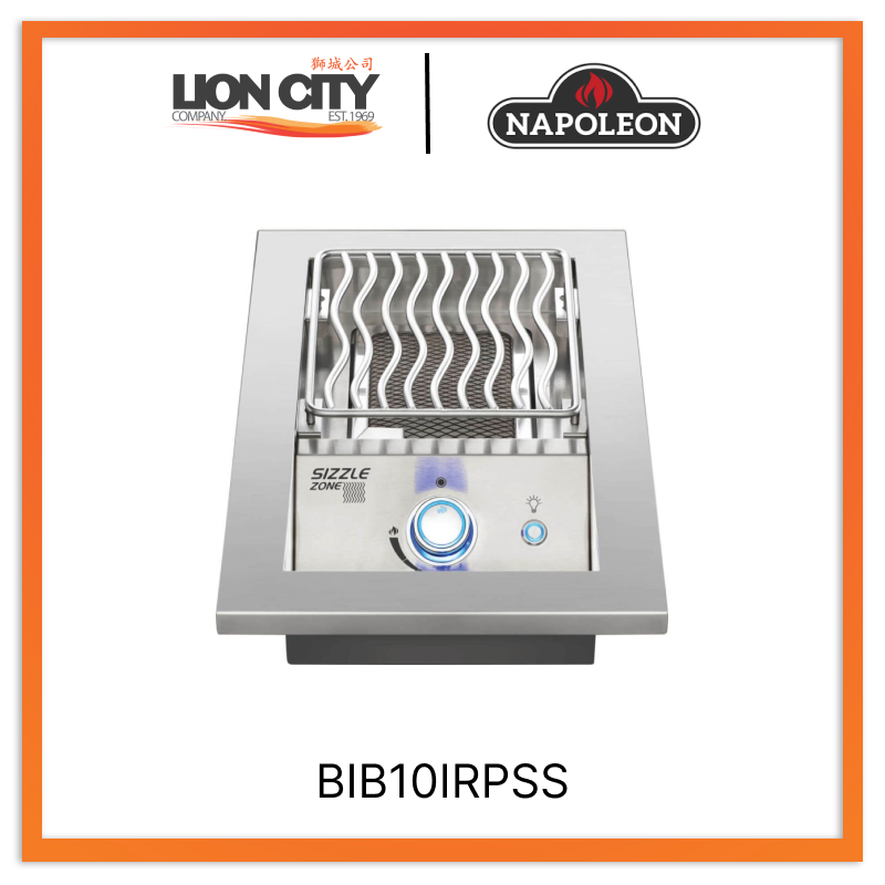 NAPOLEON BIB10IRPSS Built-in 700 Series Single Infrared Burner