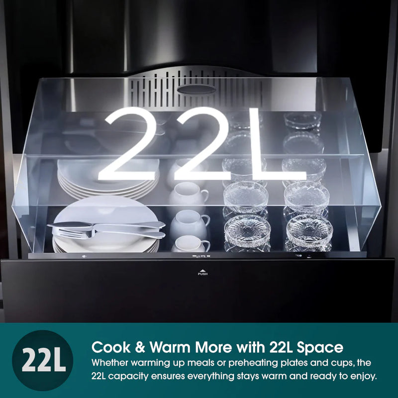 Europace EDW22LE 22L Built-In Food Warmer