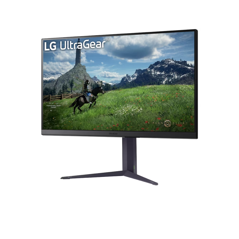 LG 27GS85Q-B 27” UltraGear™ QHD Nano IPS 180Hz (O/C 200Hz) Gaming Monitor | 1ms (GtG), DisplayHDR™ 400