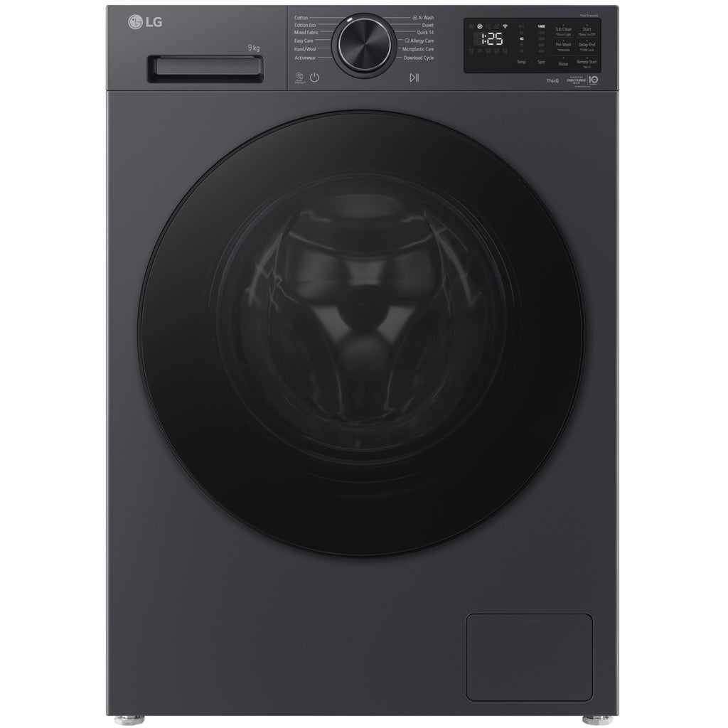 LG FX1409S5G 9kg Front Load Washer Essence Graphite
