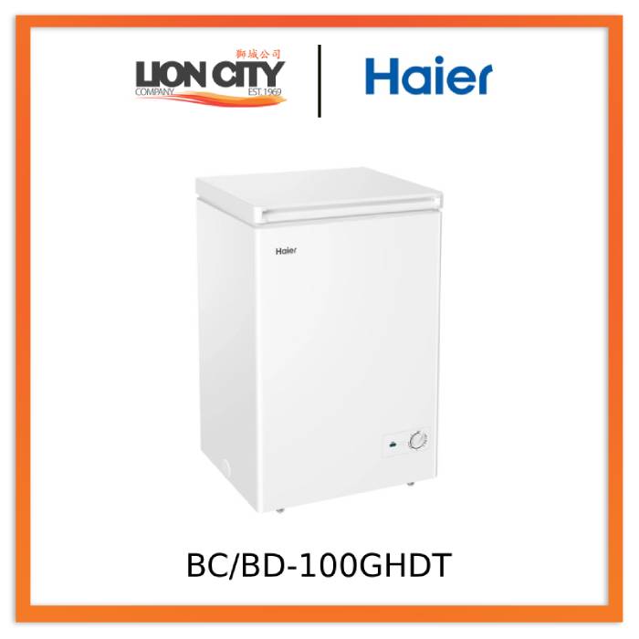 Haier BC/BD-100GHDT 100L Refrigerator Chest Freezer 1Yr Warranty Commercial Use