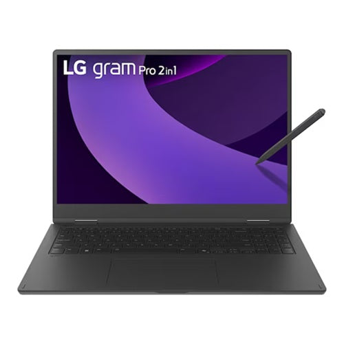 LG 16T90TP-K.AP88A3 Gram Pro 2in1 16" Ultra-light & Superslim 32GB RAM Intel® Core™ Ultra Processor Laptop Windows 11 Gram Hybrid AI