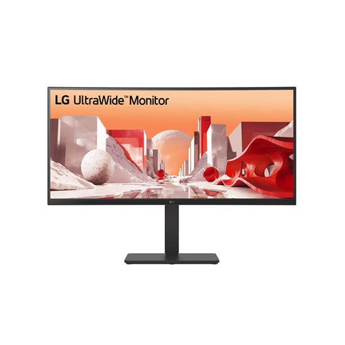 LG 34BA85QE 34'' UltraWide QHD Curved IPS Monitor with Built-in FHD webcam and USB Type-C™