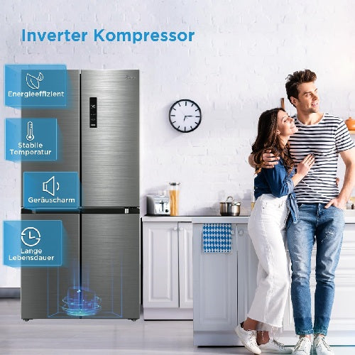 Midea MDRF632FID46 Multi Door Fridge