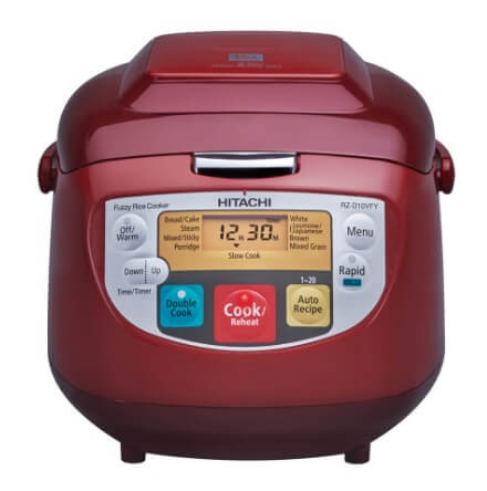 Hitachi RZ-D10VFY-RE Microcomputer 1.0 Litre Electric Rice Cooker