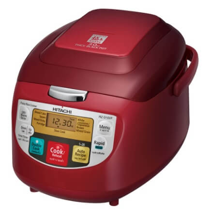 Hitachi RZ-D10VFY-RE Microcomputer 1.0 Litre Electric Rice Cooker