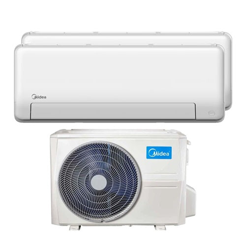 Midea MAE-2M18E/ MSEID-09 x2 System 2 Aircon (9k X2)