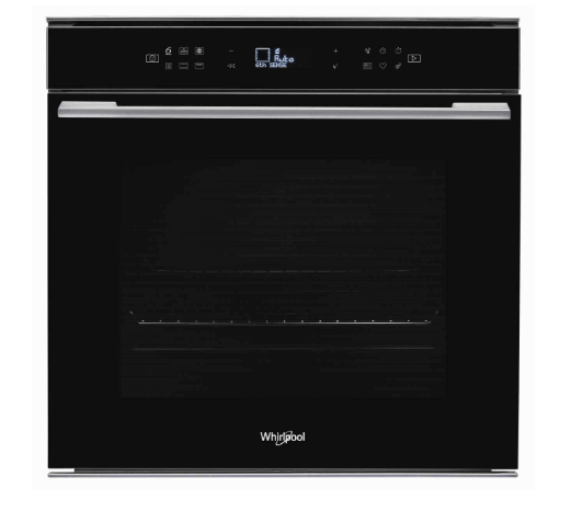 Whirlpool W7 OM44S1PBLAUS 73l 6th Sense Pyrolytic Built-in Oven