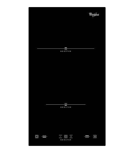 Whirlpool ACM 712/IX 2 Zone Induction Hob, 30cm