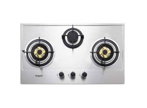 Mayer MMSS773HI 75 cm 3 Burner Stainless Steel Gas Hob