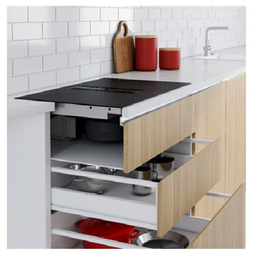 Brandt BPI384BH 80CM 4-Zone Induction Hob With Integrated Hood