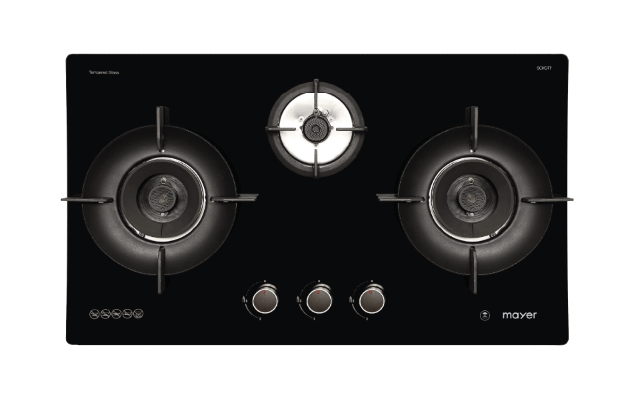 Mayer MMGH793HE 76cm 3 Burner Gas Hob