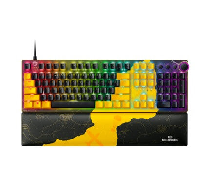 Razer Huntsman V2 - PUBG: BATTLEGROUNDS Edition - Linear Optical Switch - US - Optical Gaming Keyboard