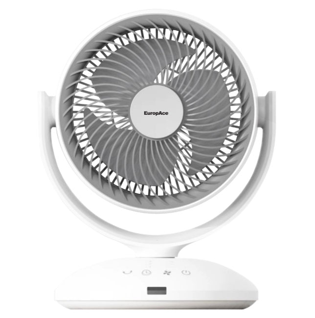 EuropAce EDF3731DWH 7” Desk Fan