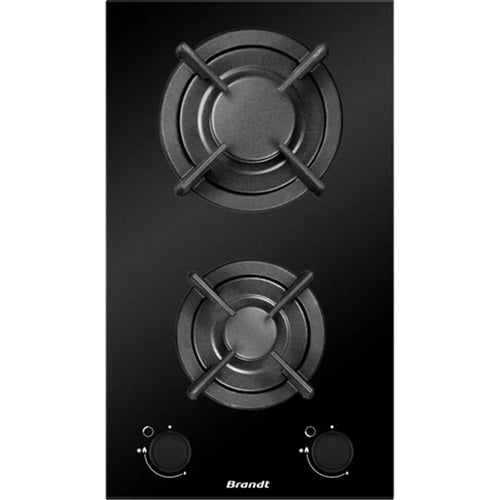 Brandt BPG3320B 30CM 2 Burner Domino Gas Hob