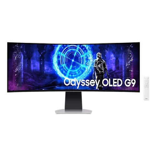 Samsung LS49DG950SEXXS 49-inch Odyssey OLED G9 G95SD DQHD 240Hz Gaming Monitor - Silver