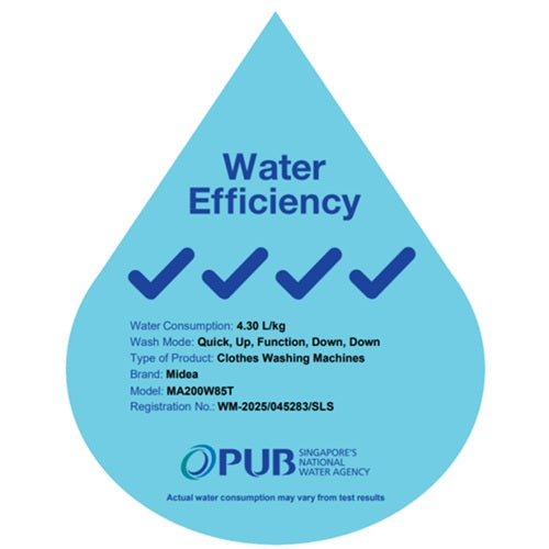 Midea MA200W85T Top Load Washer