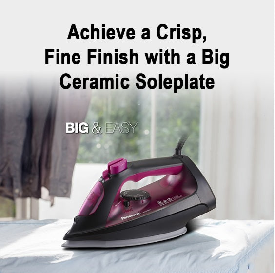 Panasonic NI-U400CPSH Steam iron with Big Soleplate